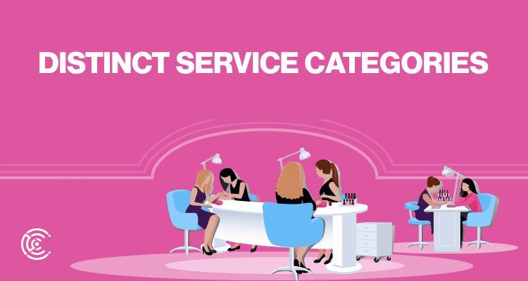 Distinct service categories
